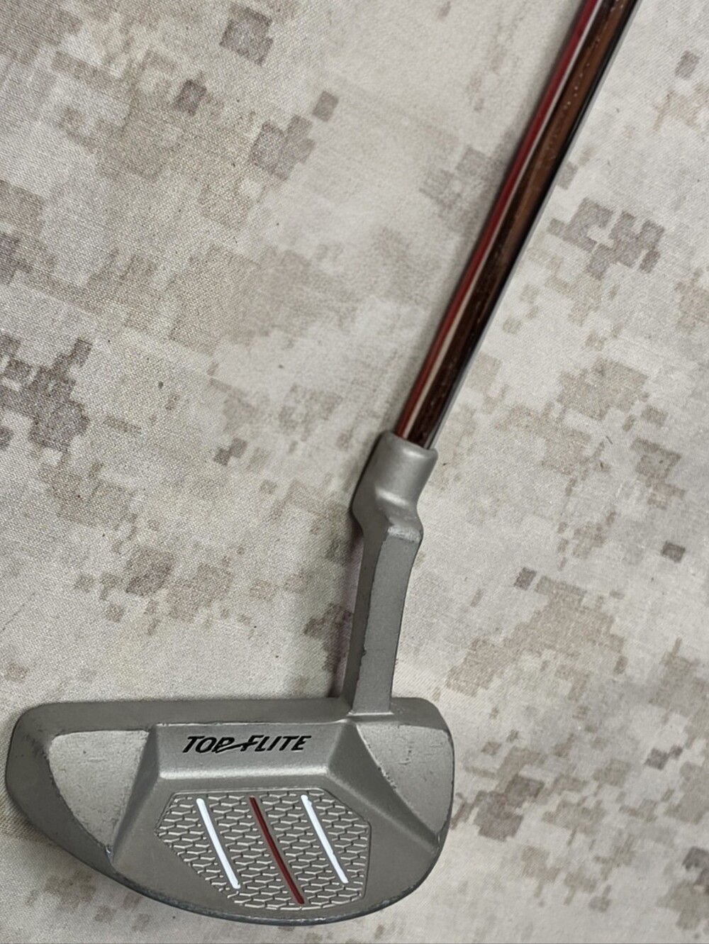 Top Flite LH Mid Mallet Putter (TF 32" Stainless Steele Shaft).